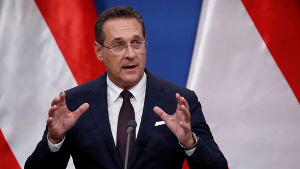 Heinz-Christian Strache, exvicecanciller de Austria - Sputnik Mundo