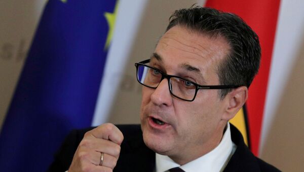 Heinz-Christian Strache, exvicecanciller austriaco - Sputnik Mundo