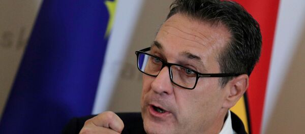 Heinz-Christian Strache, exvicecanciller austriaco - Sputnik Mundo