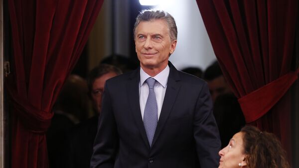 Mauricio Macri, presidente de Argentina - Sputnik Mundo