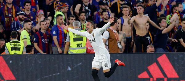 Final de la Copa del Rey entre Valencia CF y FC Barcelona, 25 de mayo de 2019 - Sputnik Mundo