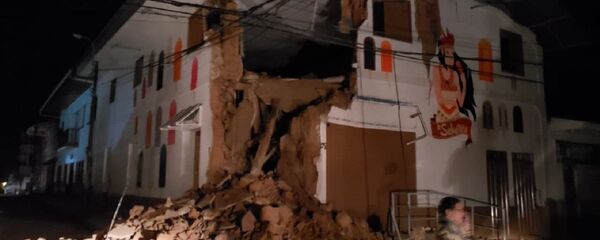 Terremoto en Perú - Sputnik Mundo