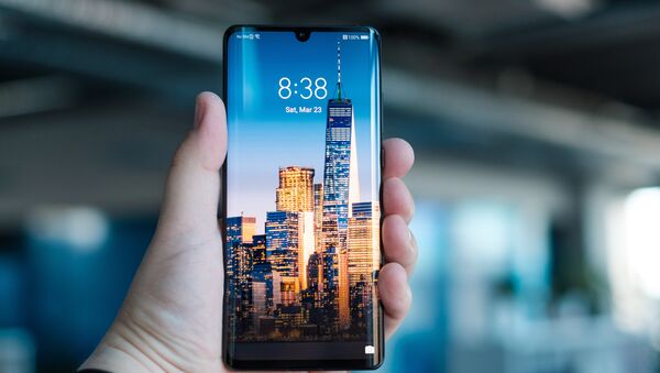 Un teléfono inteligente Huawei, foto de archivo - Sputnik Mundo