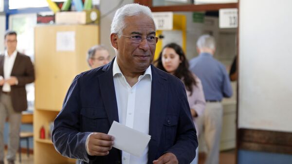 António Costa,  primer ministro de Portugal en las elecciones europeas - Sputnik Mundo