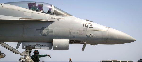 F/A-18E Super Hornet estadounidense - Sputnik Mundo