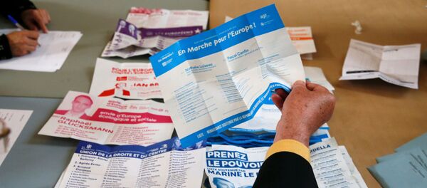Conteo de votos tras las elecciones europeas - Sputnik Mundo