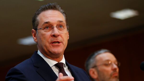 Heinz-Christian Strache, exvicecanciller austriaco - Sputnik Mundo