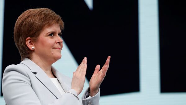 Nicola Sturgeon, jefa y líder del Partido Nacional de Escocia - Sputnik Mundo