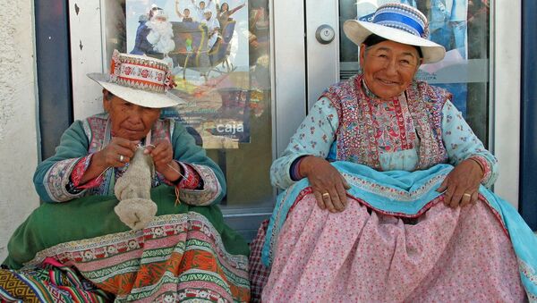 Mujeres peruanas - Sputnik Mundo