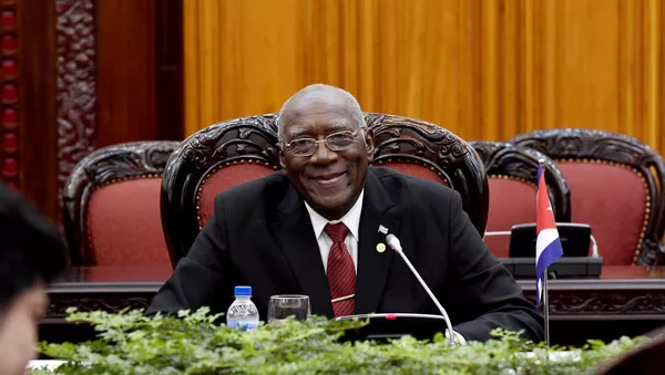 Salvador Valdés Mesa, primer vicepresidente de Cuba