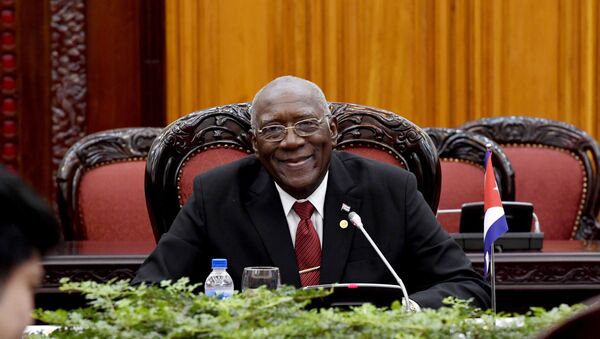 Salvador Valdés Mesa, primer vicepresidente de Cuba Salvador Valdés Mesa, primer vicepresidente de Cuba - Sputnik Mundo