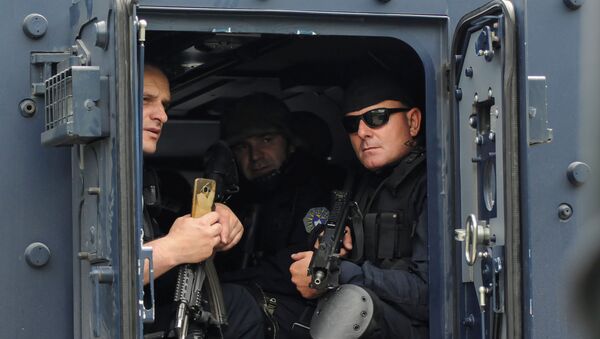 La Policía de Kosovo - Sputnik Mundo