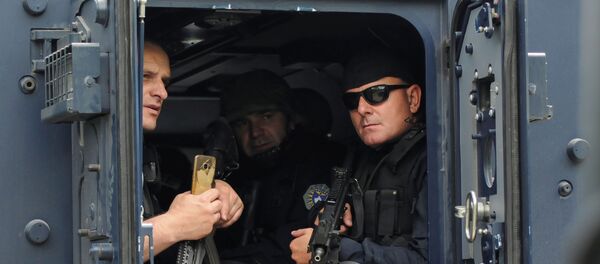La Policía de Kosovo - Sputnik Mundo