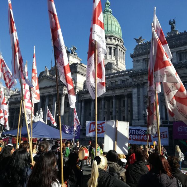 El proyecto para legalizar el aborto se presenta por octava vez en el Congreso argentino - Sputnik Mundo