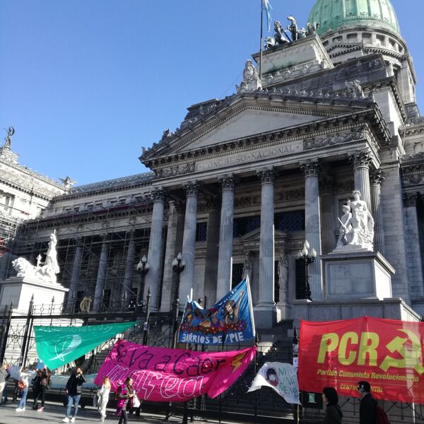 El proyecto para legalizar el aborto se presenta por octava vez en el Congreso argentino - Sputnik Mundo