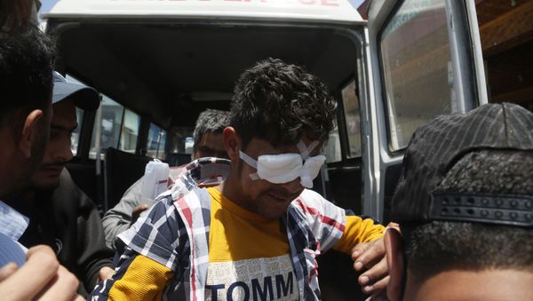 Un herido por enfrentamientos con las Fuerzas de Seguridad indias en Cachemira Un herido por enfrentamientos con las Fuerzas de Seguridad indias en Cachemira - Sputnik Mundo