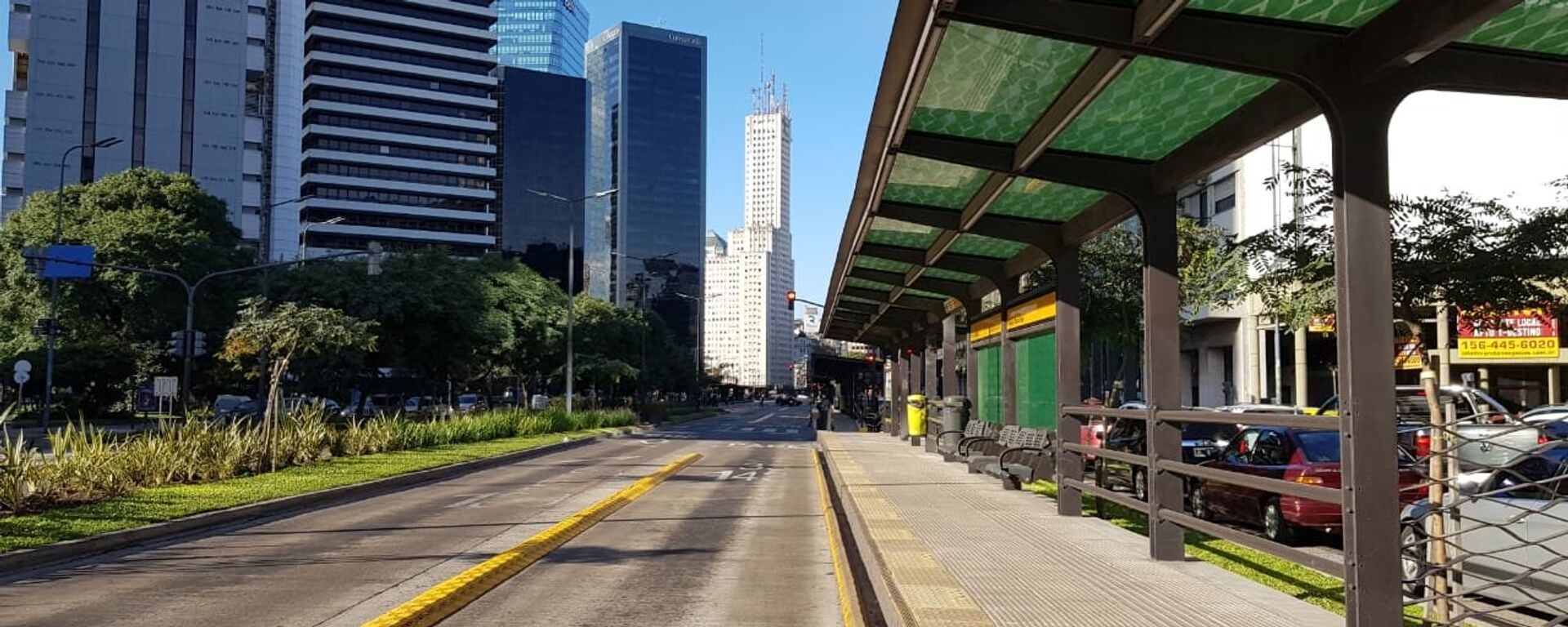 La ciudad de Buenos Aires, paralizada en una huelga convocada por la Confederación General del Trabajo y apoyada por la Central de Trabajadores de Argentina - Sputnik Mundo, 1920, 09.05.2024