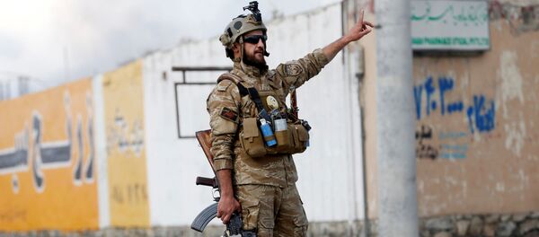 Un policía de Afganistán Un policía de Afganistán - Sputnik Mundo