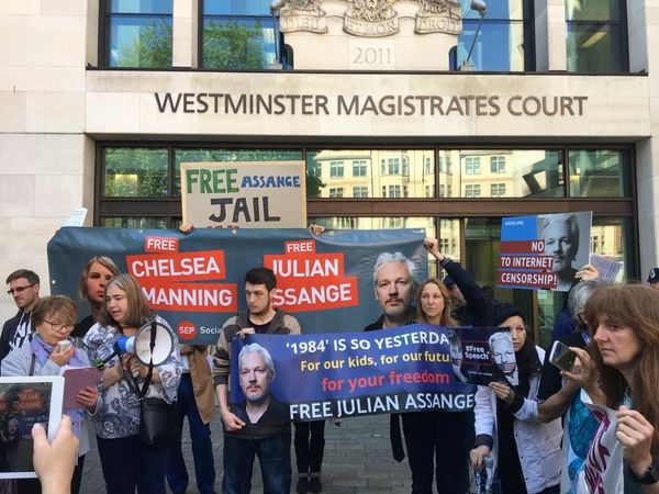 Assange se ausenta en la vista de extradición a Estados Unidos Assange se ausenta en la vista de extradición a Estados Unidos - Sputnik Mundo