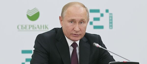  Vladímir Putin, presidente ruso - Sputnik Mundo