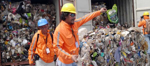 Retirada de basura de Filipinas - Sputnik Mundo