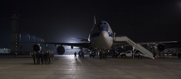 La aeronave estadounidense E-4B - Sputnik Mundo