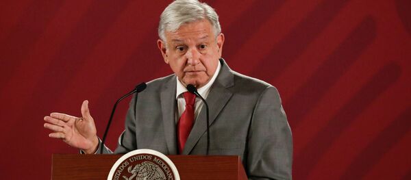 El presidente de México, Andrés Manuel López Obrador - Sputnik Mundo