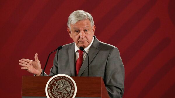 El presidente de México, Andrés Manuel López Obrador - Sputnik Mundo