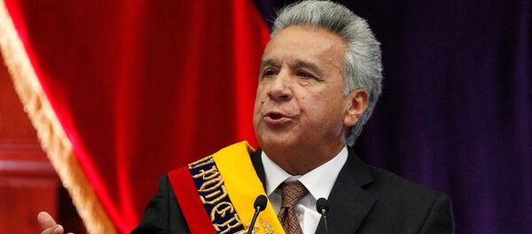 El presidente de Ecuador, Lenín Moreno El presidente de Ecuador, Lenín Moreno - Sputnik Mundo
