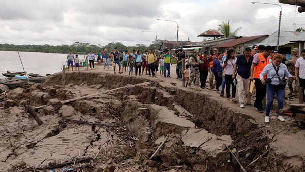 Terremoto en Perú  - Sputnik Mundo