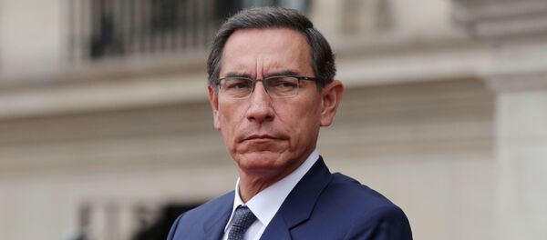 Martín Vizcarra, presidente de Perú  - Sputnik Mundo
