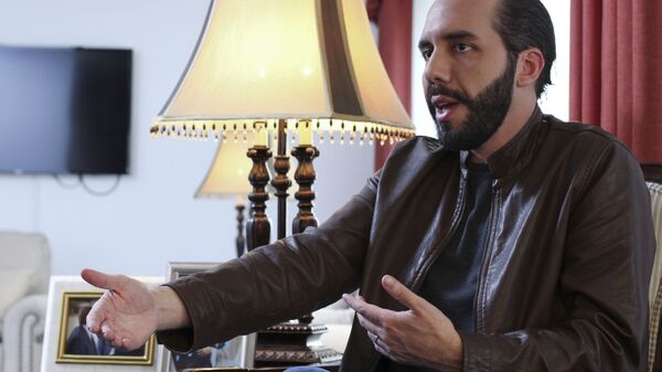 El presidente de El Salvador, Nayib Bukele - Sputnik Mundo