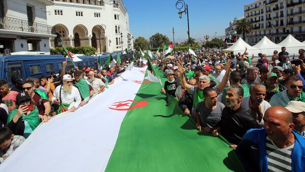 La bandera de Argelia - Sputnik Mundo