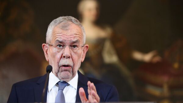 Alexander Van der Bellen, presidente de Austria - Sputnik Mundo