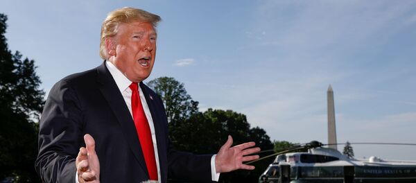 Donald Trump, presidente de EEUU - Sputnik Mundo