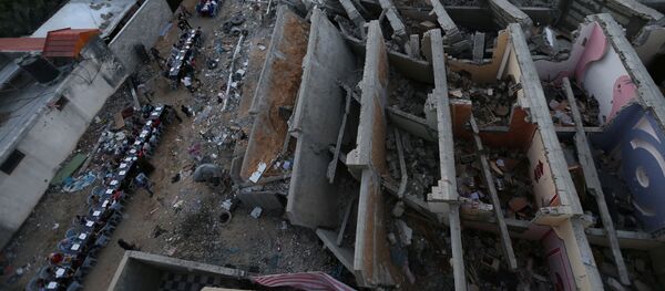 Situación en la Franja de Gaza - Sputnik Mundo