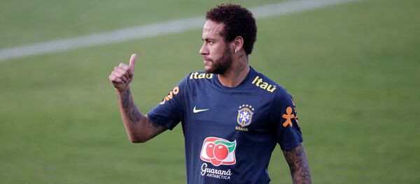 El jugador de fútbol brasileño Neymar - Sputnik Mundo