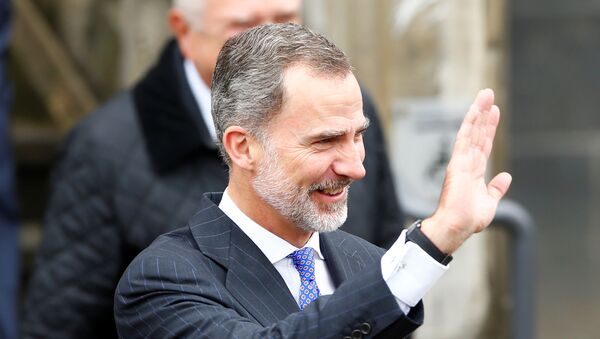 El rey de España, Felipe VI - Sputnik Mundo