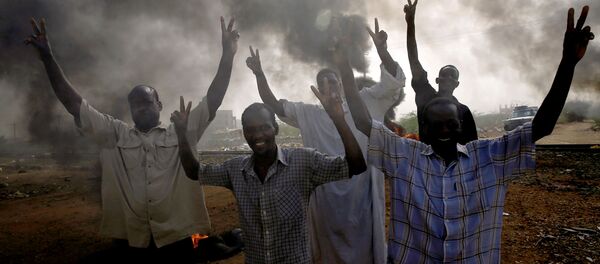 Protestas en Sudán - Sputnik Mundo