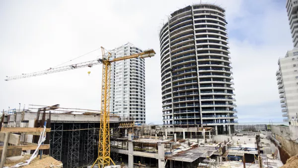 La torre Trump en obras en Punta del Este - Sputnik Mundo