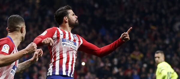 El futbolista del Atlético de Madrid, Diego Costa - Sputnik Mundo