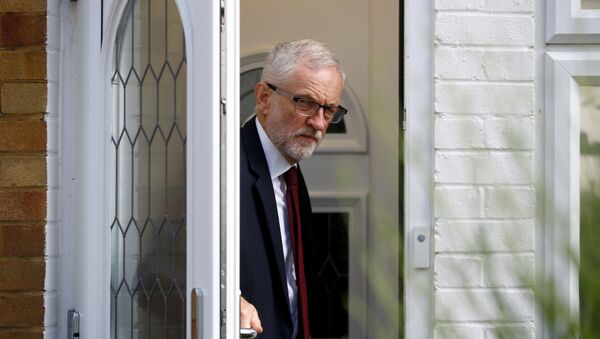 El líder de la oposición británica, Jeremy Corbyn - Sputnik Mundo