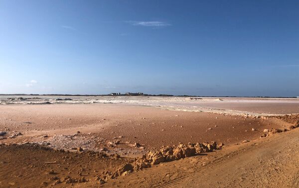 Las salinas rosas de Cumaraguas, en el Estado Falcón, Venezuela - Sputnik Mundo