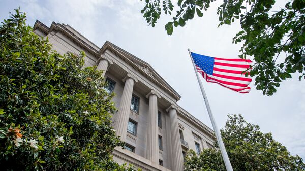 El edificio del Departamento de Justicia de EEUU - Sputnik Mundo