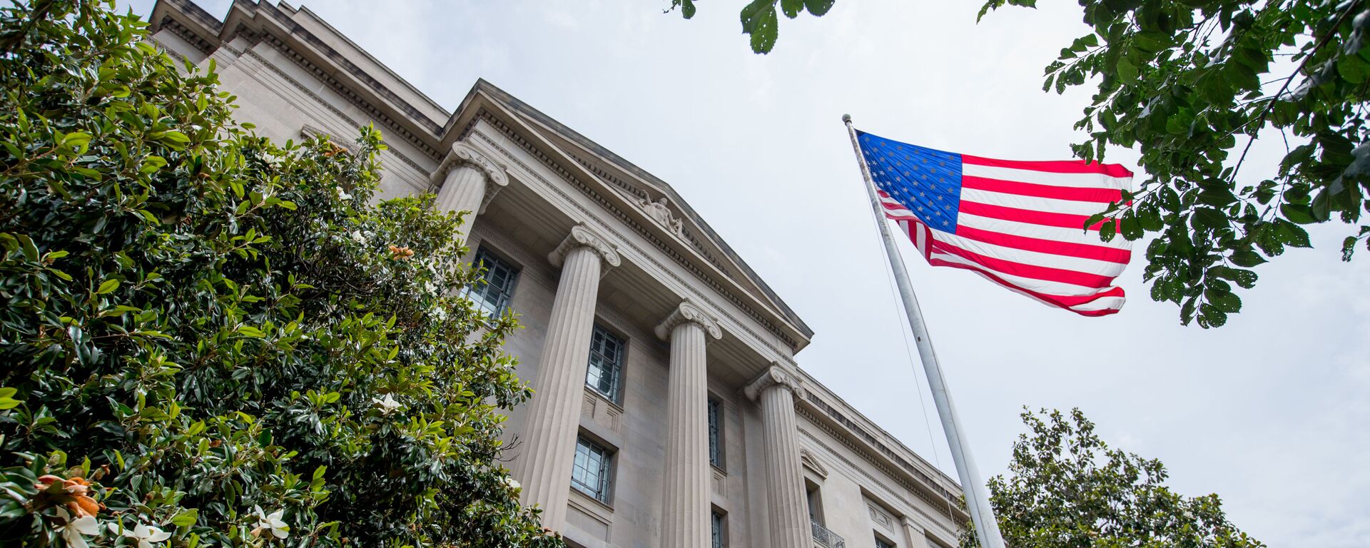 El edificio del Departamento de Justicia de EEUU - Sputnik Mundo, 1920, 07.05.2021