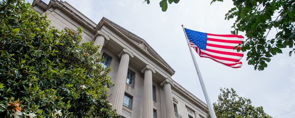 El edificio del Departamento de Justicia de EEUU - Sputnik Mundo