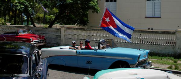 La bandera de Cuba - Sputnik Mundo