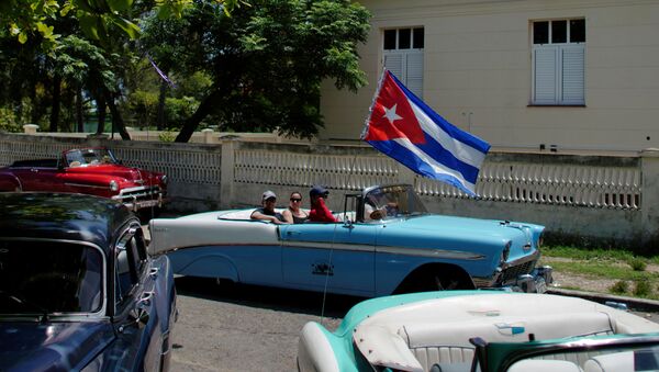 La bandera de Cuba - Sputnik Mundo