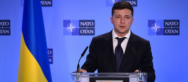 El presidente ucraniano, Volodímir Zelenski - Sputnik Mundo