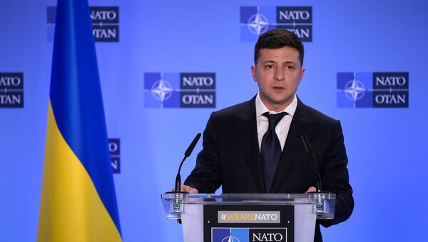 El presidente ucraniano, Volodímir Zelenski - Sputnik Mundo